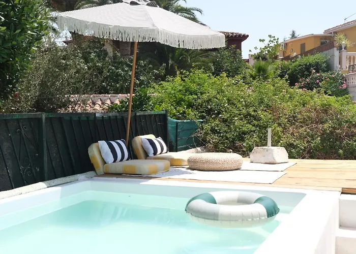 Authentic Andalusian Boho - Pool - Garden-bbq- 7 Guests Willa Benalmádena